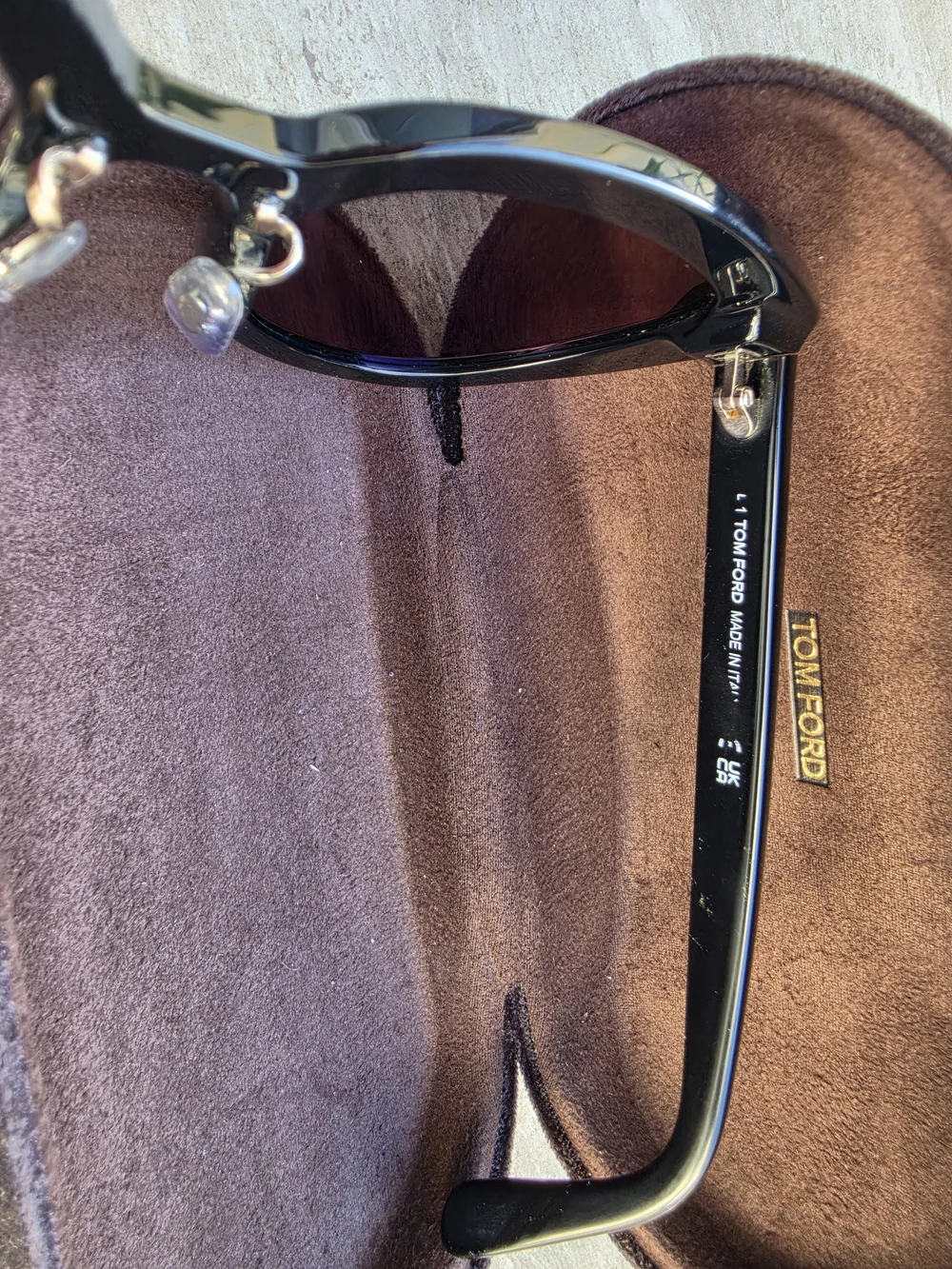Tom Ford Izzi 53mm polarized cat eye sunglasses